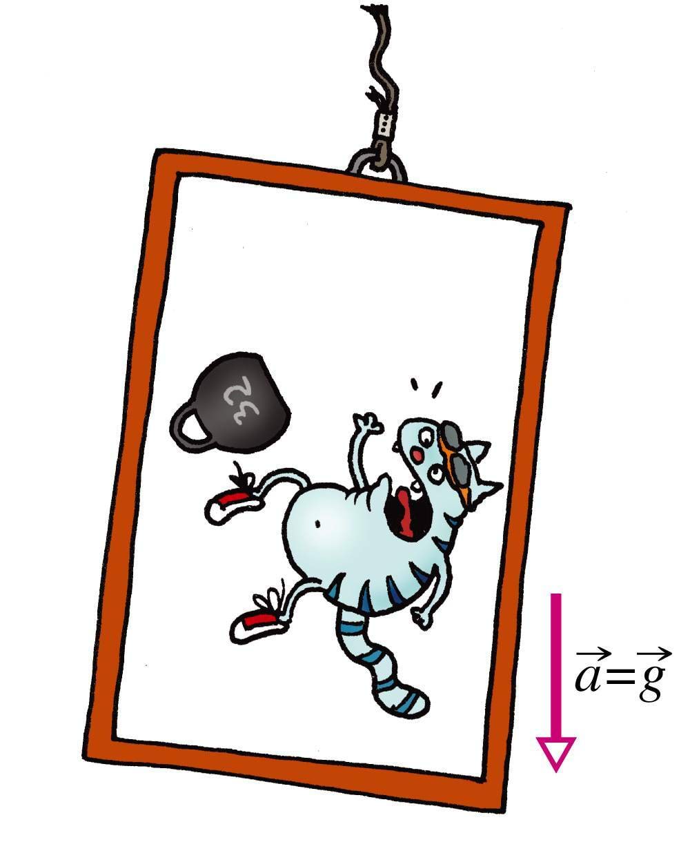 Vabalt langevad kehad on kaaluta olekus