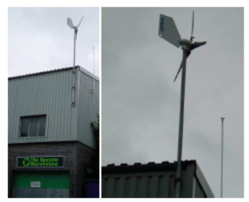 Ampairi „600 W“ mikroturbiin