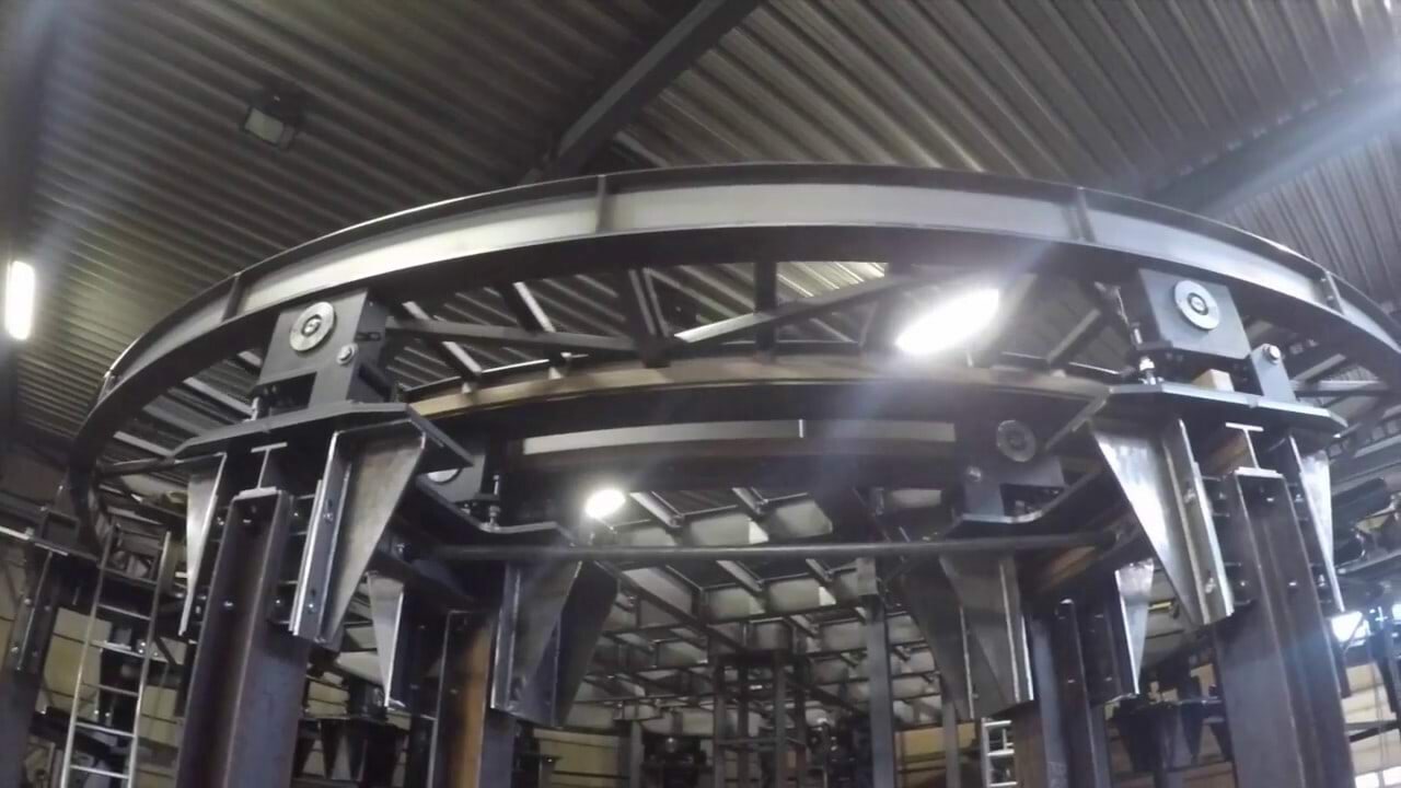 Teater Ugala uue pöördlava konstruktsioon