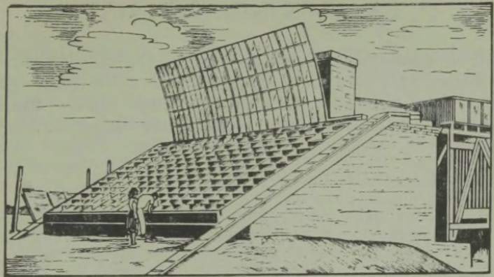 Päikesekiirtega jahutatav ladu Turkmeeni NSV-s