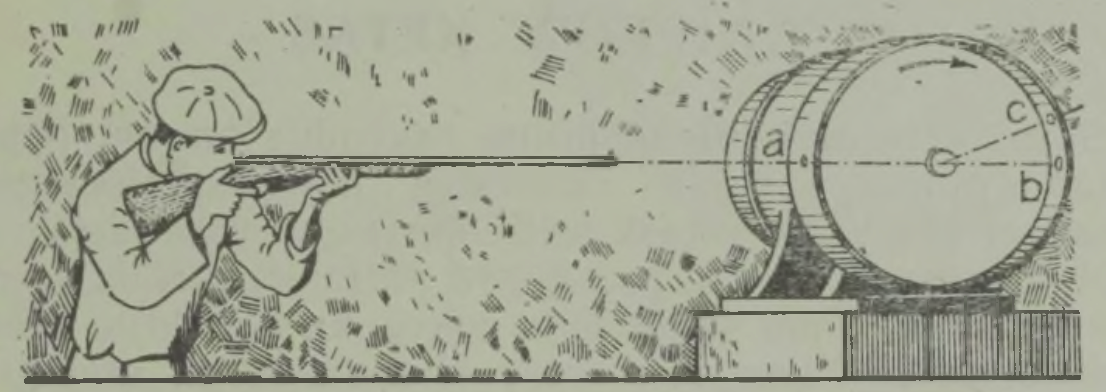 Kuuli lennukiiruse määramine