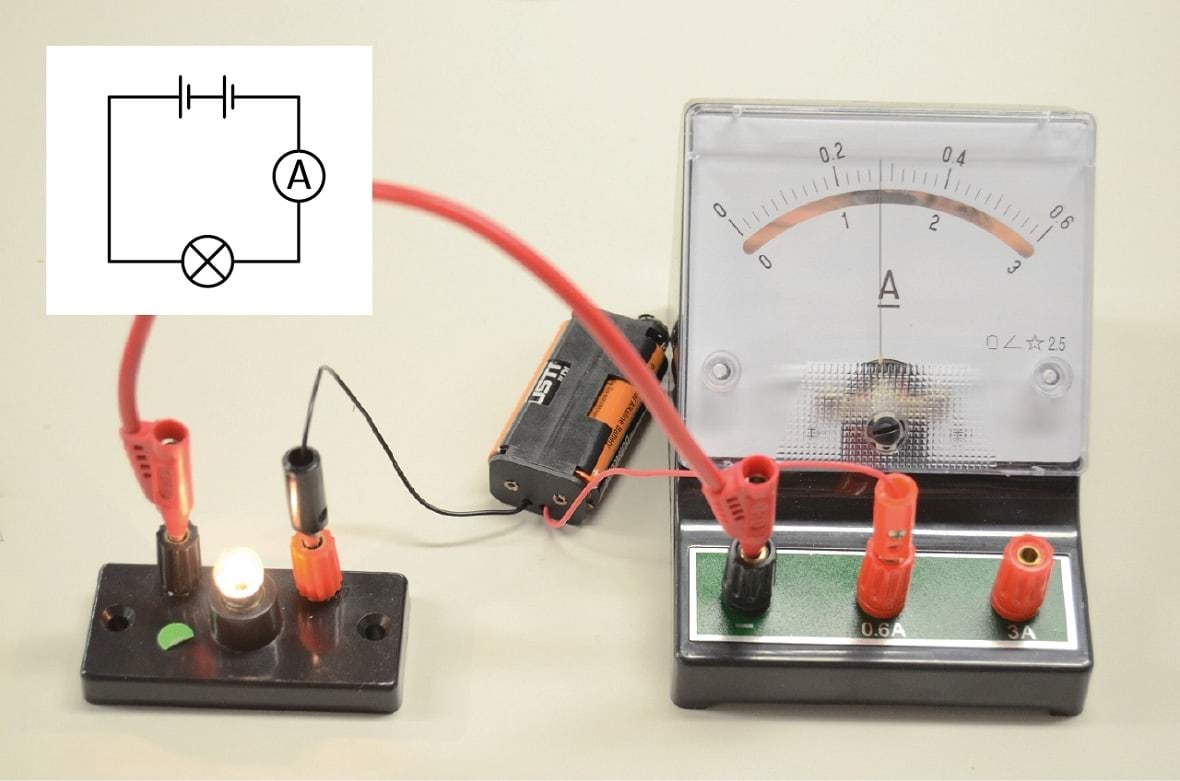 Ampermeeter mõõdab