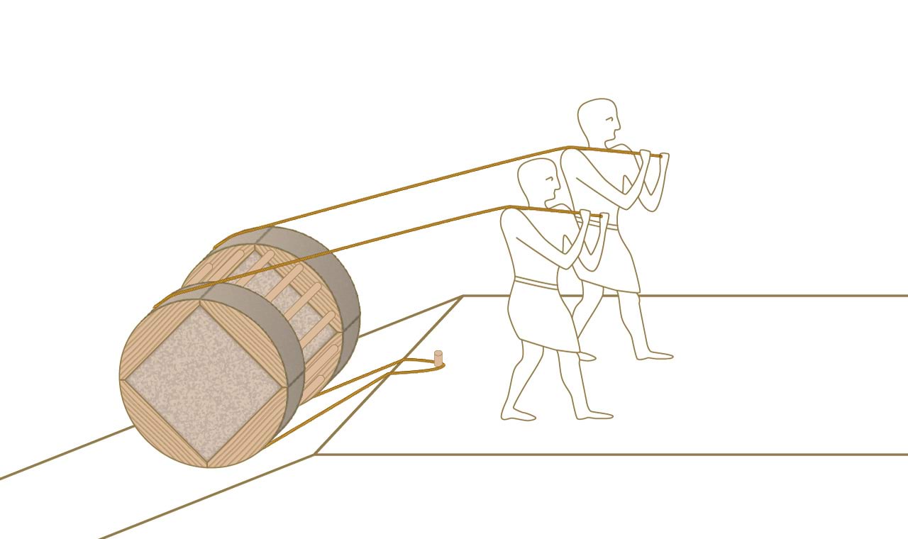 Kiviplokkide vedamine kaldteel