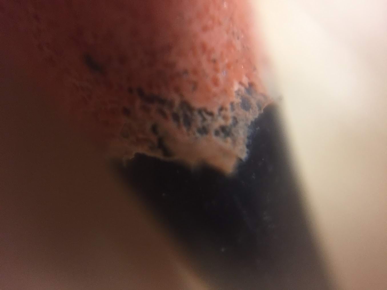 Pliiats mobiilimikroskoobis