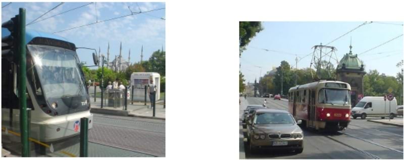 Trammid töötavad hästi nii Istanbulis kui ka Prahas