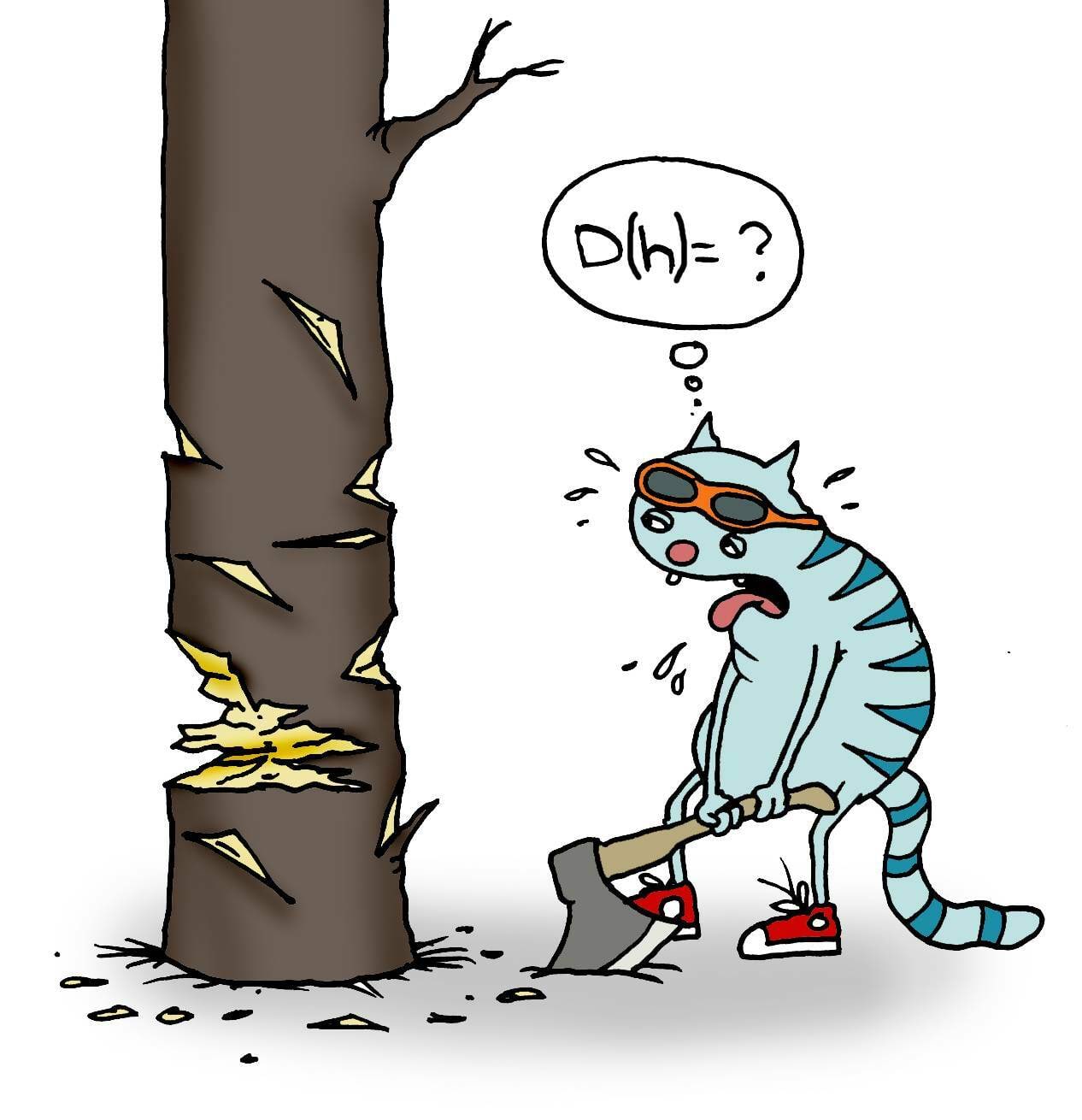 Kass raiub puud keskmiselt hästi