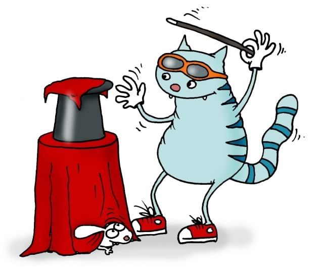 Kass teeb mustkunsti, näiv põhjuslikkus