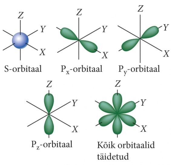 Elektronorbitaalide kujud