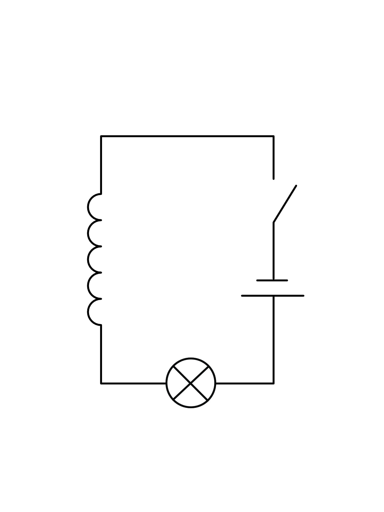 Mähis ja hõõglamp lihtsas vooluringis