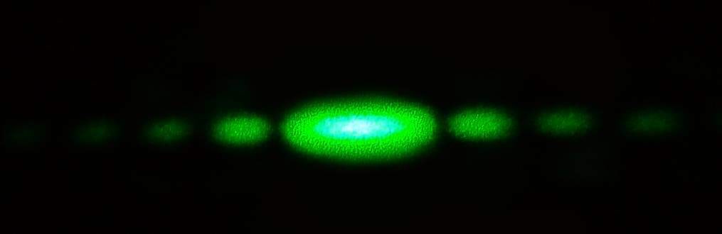 Laserkiire difraktsioon