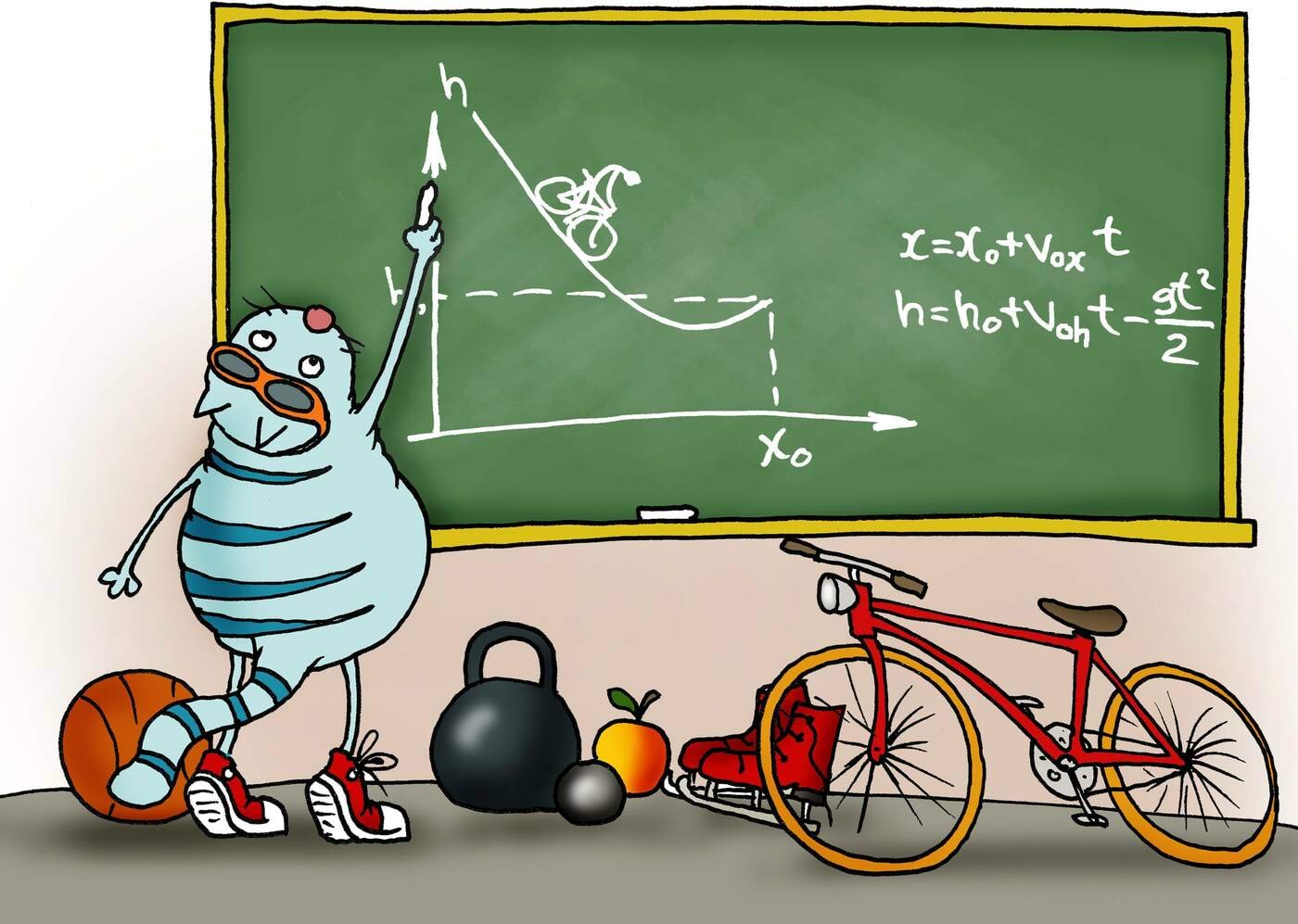 Kass rehkendab jalgratturi liikumist